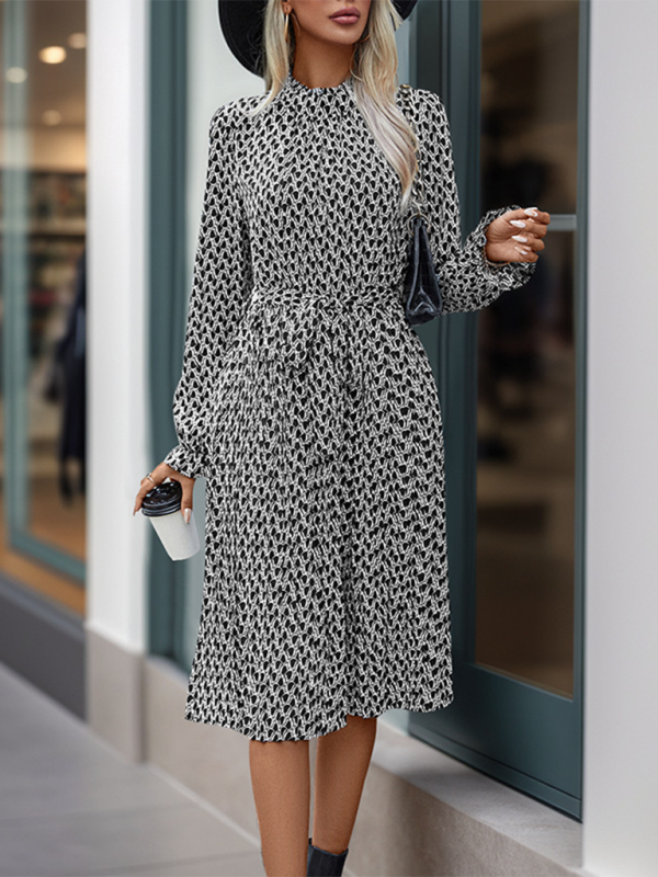 Lace-up Dress