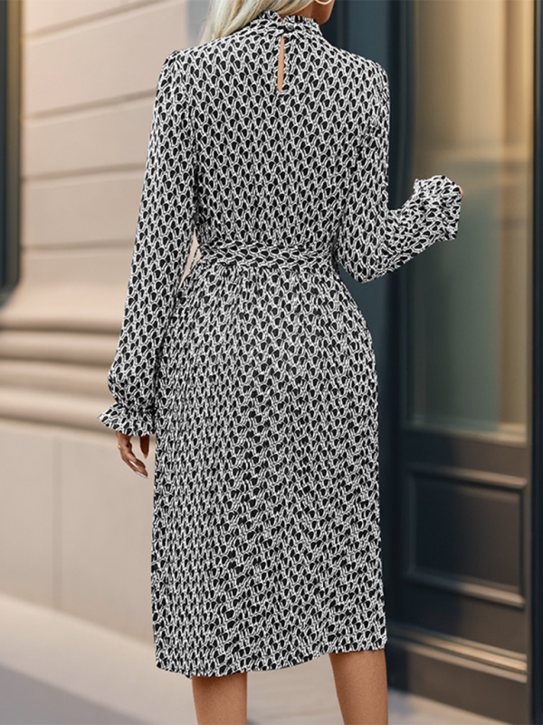 Lace-up Dress