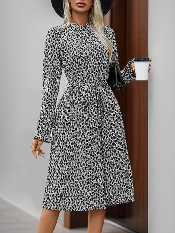 Lace-up Dress