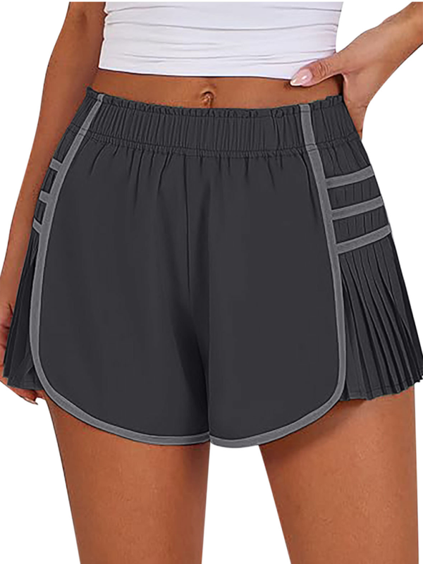 Lauryn Ladies New Style Sports Quick-Drying Pleated Shorts