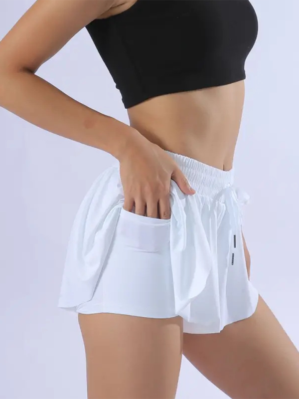 Raina Ladies New Style Sports High Elasticity And Comfortable Pocket Tennis Skirt