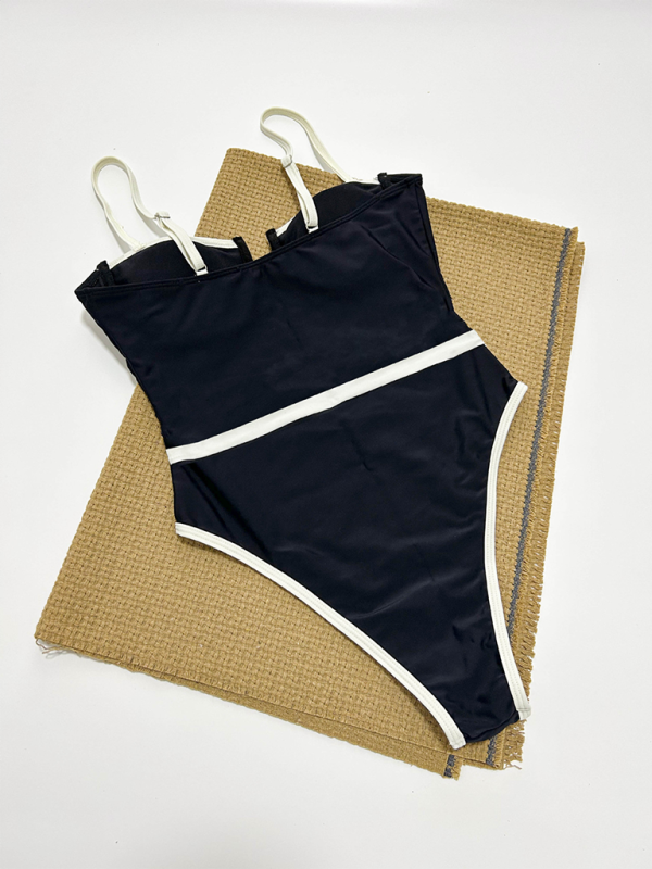 Livia New Women's Sexy Splicing One-Piece Swimsuit