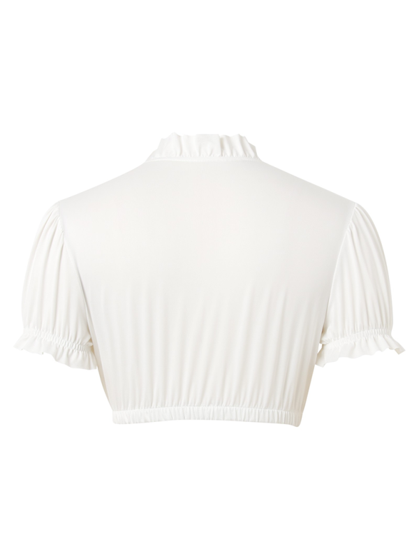Cordelia German Traditional Clothing Bavaria Oktoberfest Ding Dong Costume White Shirt