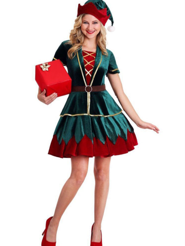Daisy Christmas Costume COS Women's Christmas Dress Clown