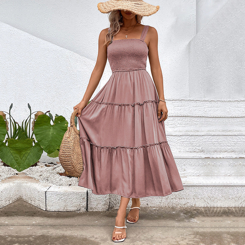 Strapless Sleeveless Dress